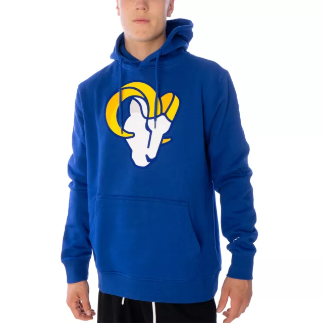 Fanatics NFL Los Angeles Béliers Primaire Logo à Capuche Homme Bleu Jaune 45560