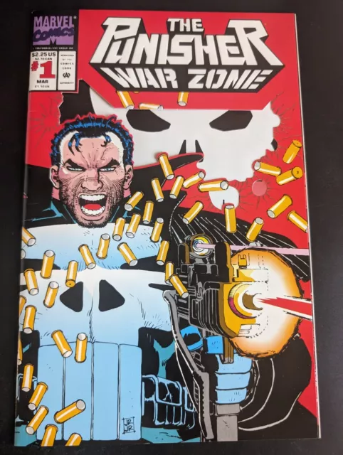 🔑The Punisher War Zone #1 Volume 1 (Marvel Comics, 1992)  **Premier Issue**