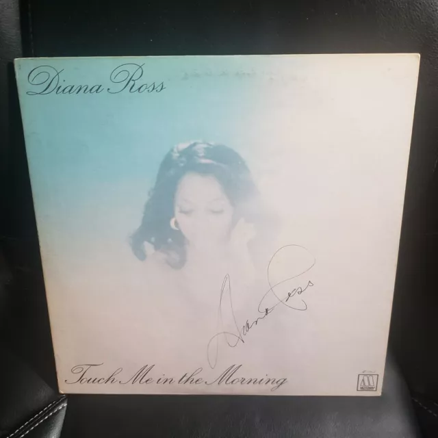 Diana Ross The Supremes Lp Signed Autographed Lp Touch Me In The Morning 1973