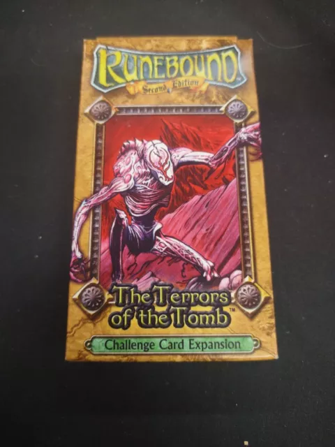 Runebound 2nd Edition: Terrors of the Tomb Challenge Card Expansion - SEALED