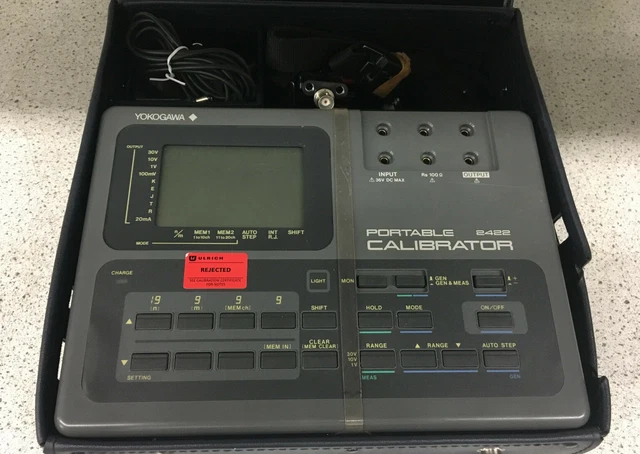 YOKOGAWA　2422　PORTABLE　CALIBRATOR YOKOGAWA 2422 Portable Calibrator | eBay UK