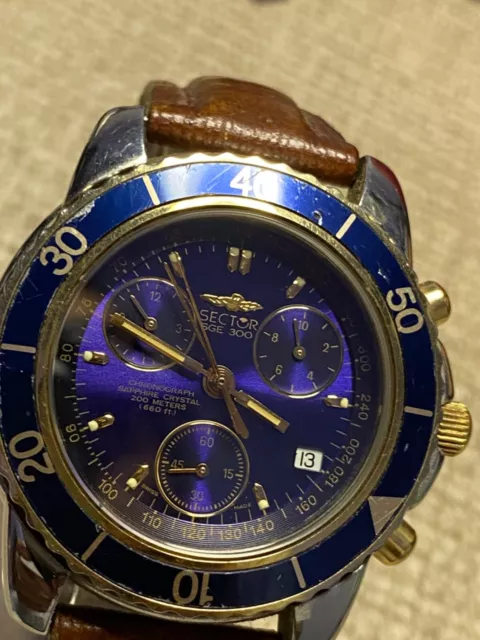 Sector 300 2025 chronograph