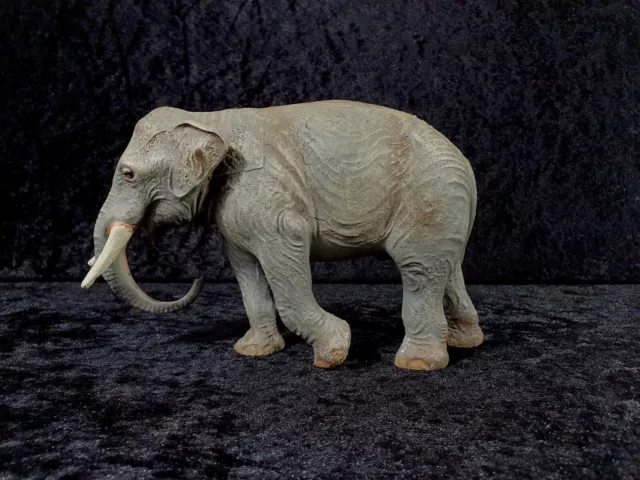 Seltener Lineol Elefant "Knickfuß", gefertigt um 1910 - 1915, Original