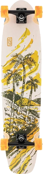 LANDYACHTZ RIPPER POSTCARD 155 SKATEBOARD COMPLETE-9x36.9