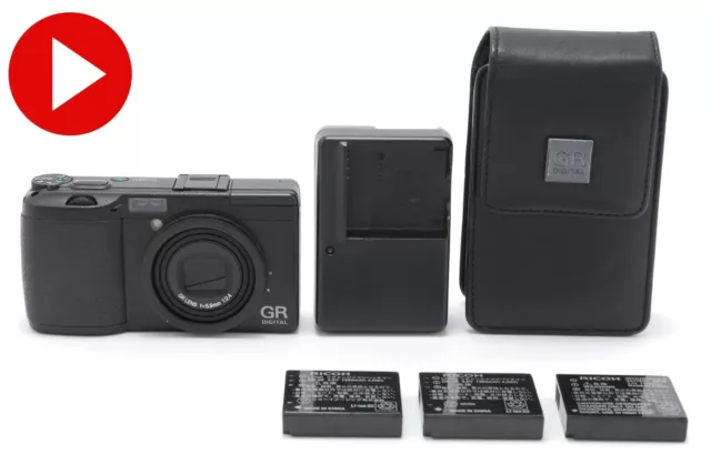 Video [NEAR MINT / CASE] Ricoh GR1 GR Digital 8.1MP Compact Digital Camera JAPAN