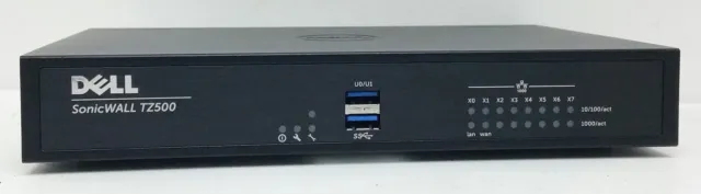 Dell SonicWALL TZ500 APL29-0B6 Wireless Firewall Sicherheits-Appliance mit 8 Ports