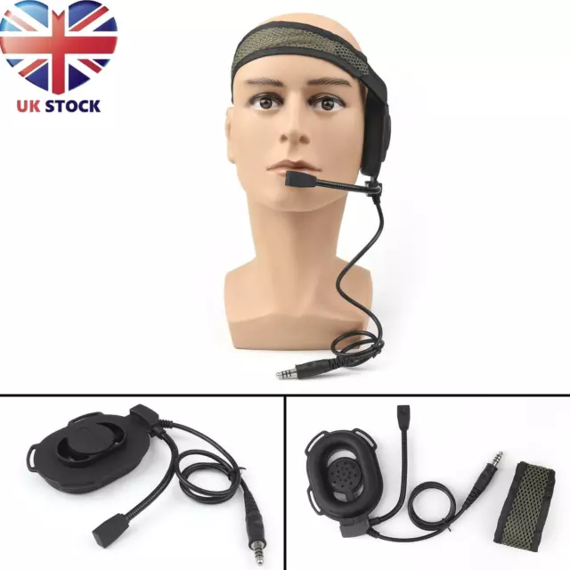 Z Tactical HD-01 Bowman Elite II Headset headphone Military style plug UK