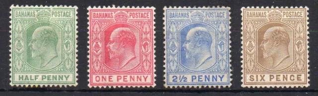 Bahamas 1906-11 set to 6d MH