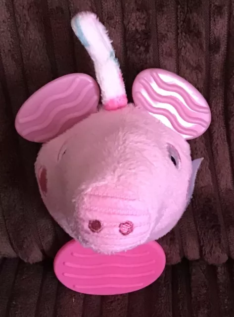 Peluche sucette d'activité bébé Peppa Pig bébé jouet doux 5"