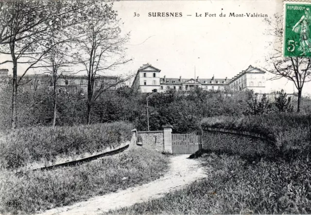 B4221+ Cpa 92 Suresnes Le Fort Du Mont Valerien