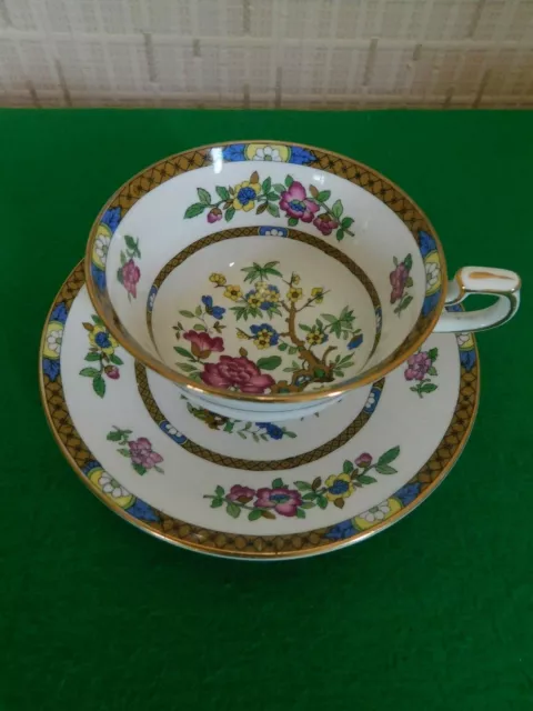 Allertons Ltd Old English, Beautiful Indian Tree Cup And Saucer