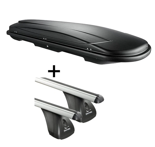 Barres de toit VDP Omega noires compatibles avec Ford S-Max