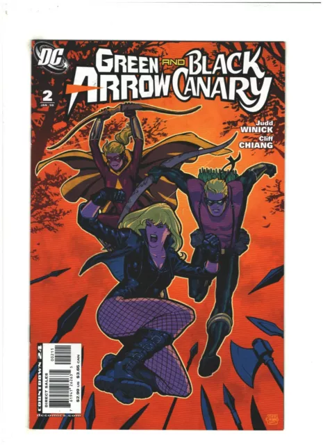 Green Arrow and Black Canary #2 NM- 9.2 DC Comics Conner Hawke 2008