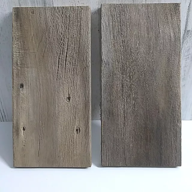 14"x7" Reclaimed Fence/Barn Wood Boards 2 Pieces