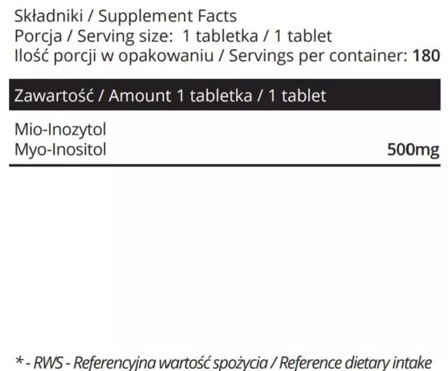 SOWELO INOSITOL MYO-INOSITOL 500 mg COMPRIMIDOS 3