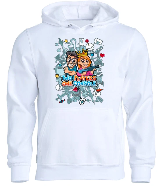 FELPA CAPPUCCIO T SHIRT GRAX youtuber brawl stars clash royale
