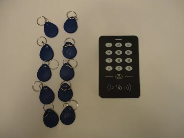 Electric Door Access Control System Keypad Keyfob PIN pad Pinpad Code Entry Gate