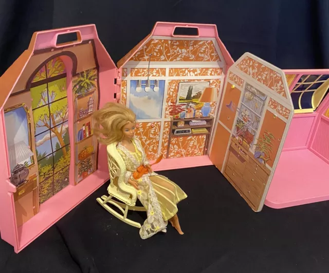 Maison portable de BARBIE  Mattel  vintage/5496M0