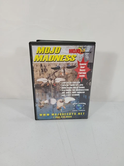 Duck Hunting ~Mojo Madness DVD~Waterfowl Hunting~Mojo Decoy Instructional