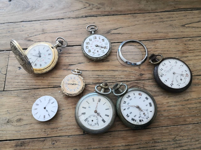 MONTRE GOUSSET ANCIENNE LIP en métal à réviser ou pour pièces EUR 59,90 - FR