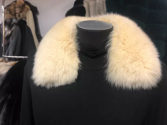 Arctic fuchs Collar Fur Stole fur Fox Collar Stole Volpe