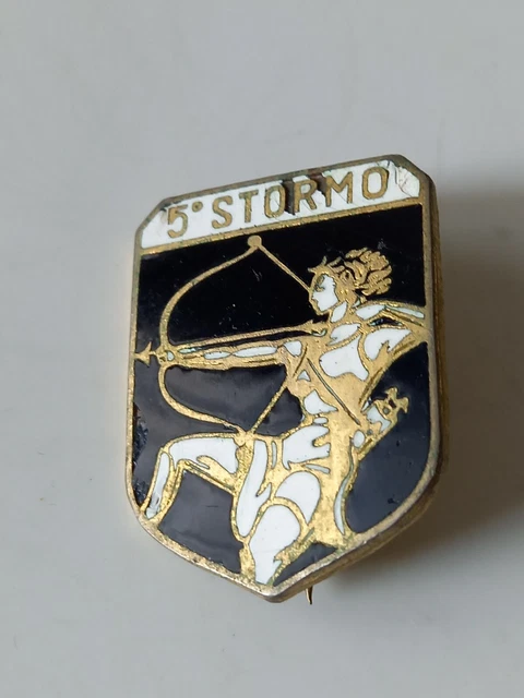 Insigne 5° Stormo Aeronautica Militare Italiana - Ancien Et Numéroté