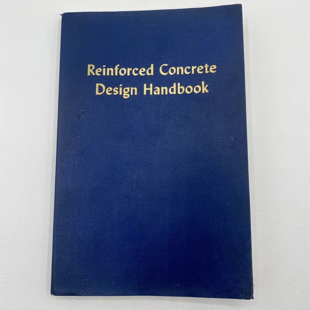 REINFORCED CONCRETE DESIGN Handbook ACI Technical Architecture 1955 2nd ...