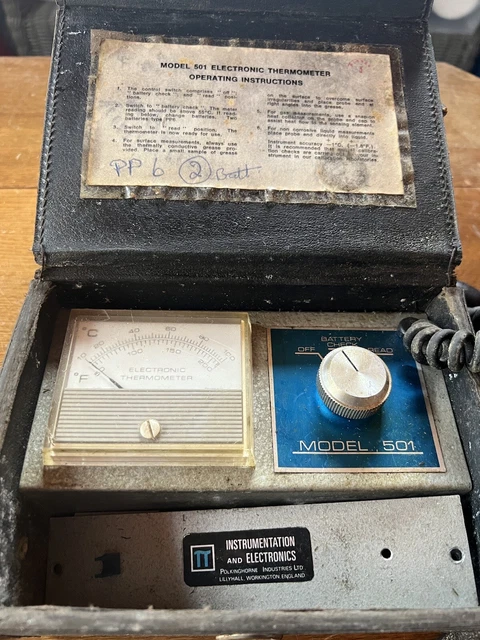 Polkinghorne Industries Ltd Model 501 Electronic Thermometer