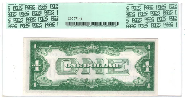 1928 C $1 Silver Certificate.  Fr. 1603.  PCGS ChCU-64 PPQ Y00009672 2
