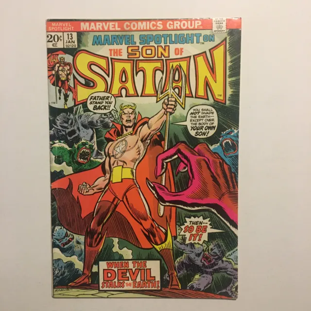Marvel Spotlight #13 Origin Story 2nd Satana 1st Victoria Hellstrom 1974 Key