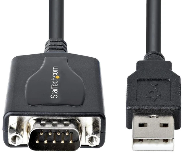 Gearmo Adattatore USB A RS-232 Con Chipset FTDI E LED TX/RX - Cavo Seriale Da 36 Pollici (91cm) Per PC, GPS, Mac, Linux