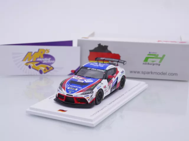 Spark SG857 # Toyota GR Supra GT4 24h Nürburgring 2022 " Gazoo Racing " 1:43 NEU