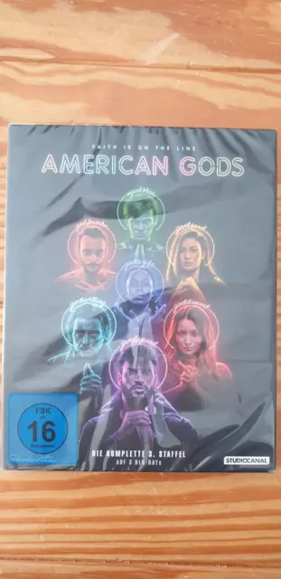 American Gods - komplette  3. Staffel - Blu-Ray - neu und OVP