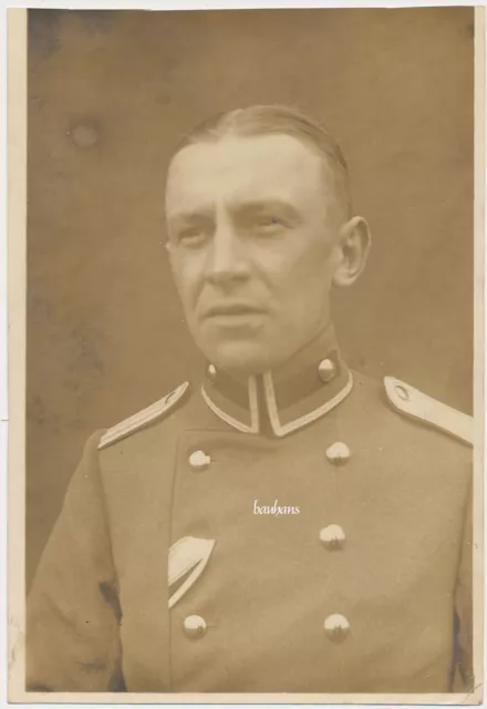 Portrait Offizier  Nachlass Maschinen-Flak-Zug Nr.48 im 1.WK (A663)