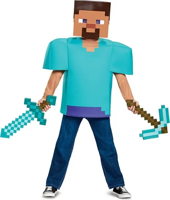 Offizielles Minecraft Diamant Schwert Kunststoff-Replik Kinder Kostüm Zubehör 3