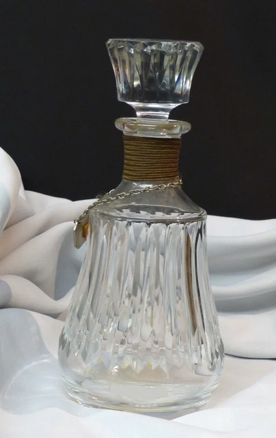 B 1930 superbe grande carafe flacon cristal DAUM FRANCE 1.3kg25cm  TBE chic 3