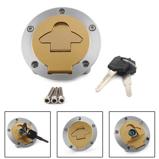 Fuel Gas Tank Cap Cover Lock Set Fit Ducati 750 748 996 900 Monster 695 620 US