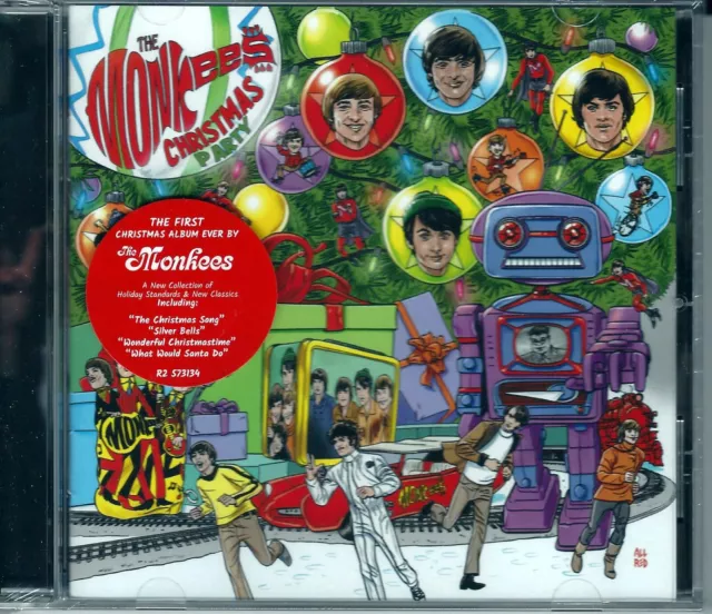 Christmas Party by Monkees (CD, 2018), NEW AND SEALED