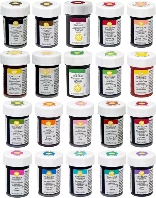 Wilton Concentrated Icing Colour Gel Paste 28g for Cake Decorating