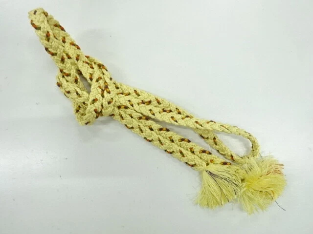 6140877: Japanese Kimono / Vintage Hand-Tied Obijime Cord