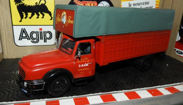 Camion Miniature WILLEME LC 610 T échelle 1/43 Altaya - Neuf Sous Blister