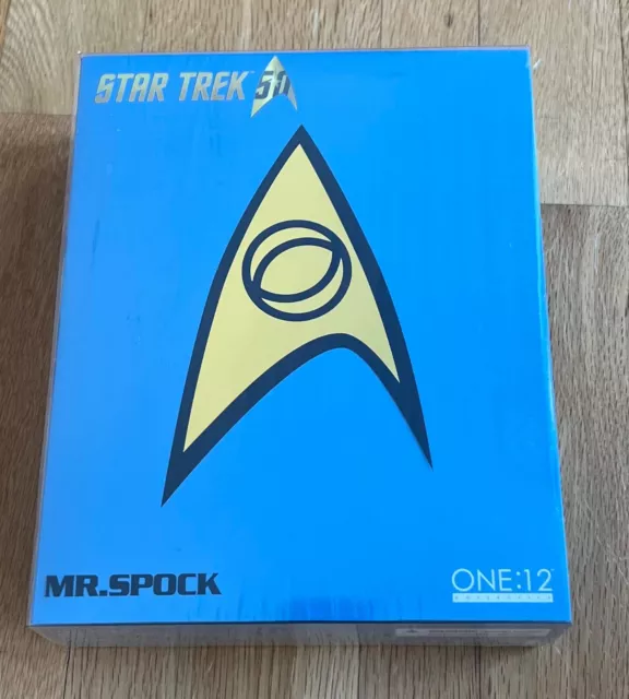 Mezco One 12 Spock (Not Cage Variant)  New in Box - Mint!