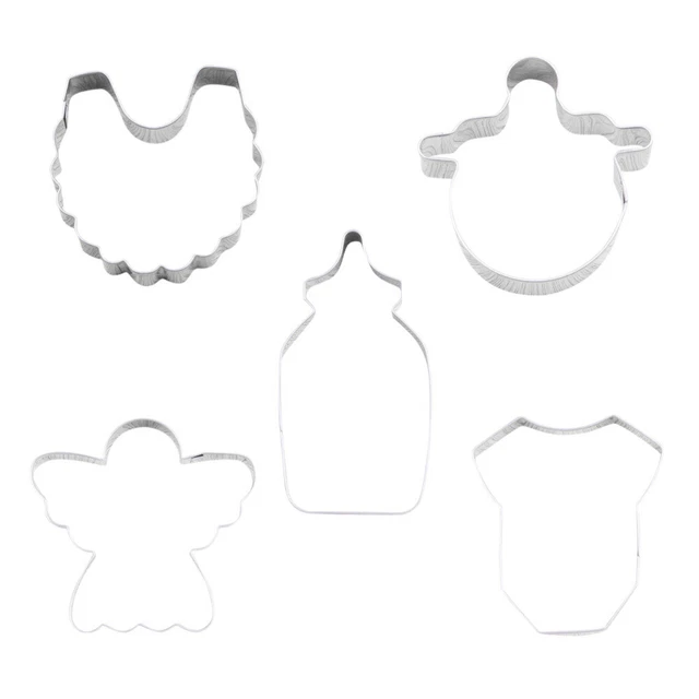 5 Pcs Enfants Cookie Moule Ange Cookie Cutter Cookie Cutter Set