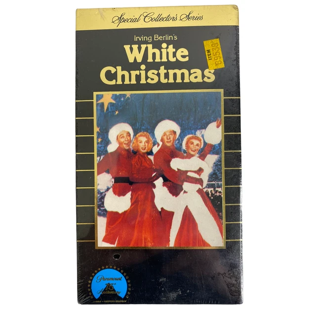 IRVING BERLINS WHITE Christmas VHS Tape Special Collectors Series 1986