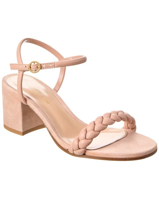 Gianvito Rossi Cruz 60 Suede & Leather Sandal Women's Pink 37
