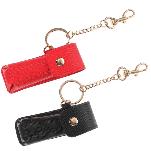 2 Pcs Manquer Sac De Rangement Rouge À Lèvres Conteneur Voyage