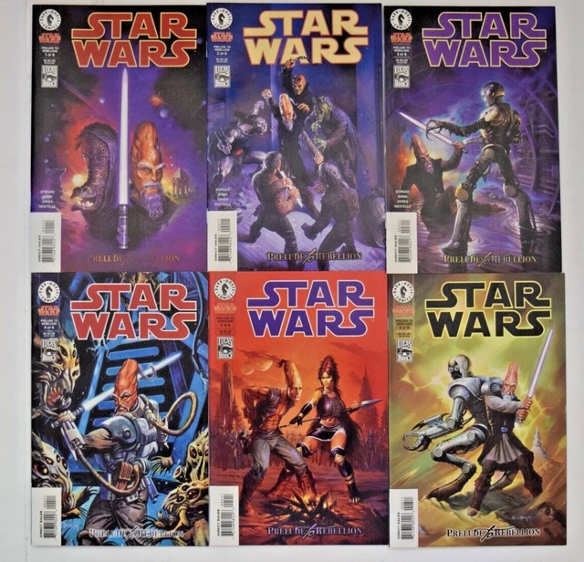 Star Wars Prelude To Rebellion (1998) 6 Issue Set 1-6 Dark Horse Comics