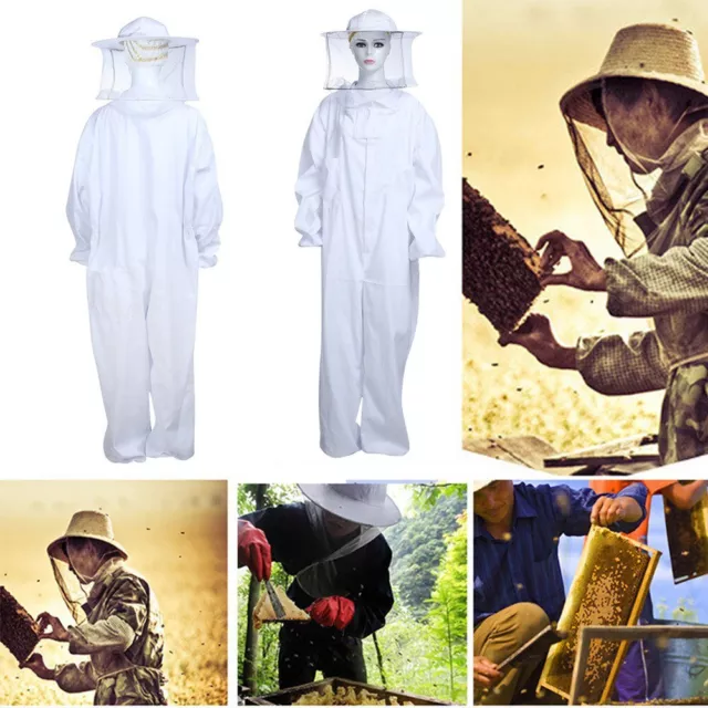 Vêtements d'apiculteur confortables avec poignets élastiques matériau coton l