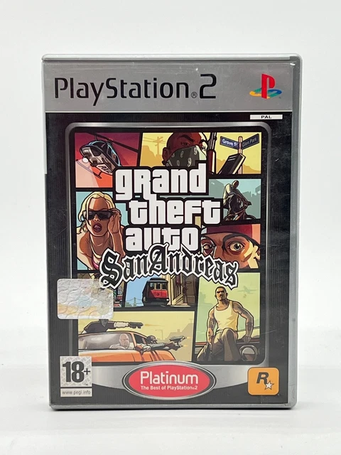 VIDEOGIOCO GRAND THEFT Auto Gta San Andreas Playstation 2 Ps2 G706 EUR ...