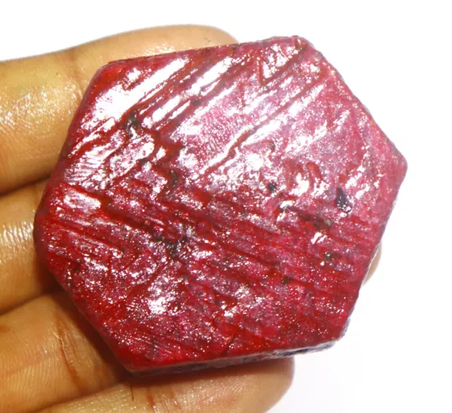 Big Sale 580.00Ct Certified Natural African Pigeon Blood Red Ruby Gemstone Rough